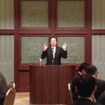 あいさつする 斉藤鉄夫 あいさつする 斉藤鉄夫