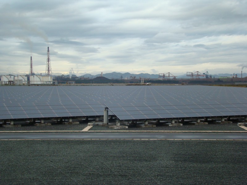 中国電力福山太陽光発電所