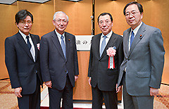 石油連盟の賀詞交歓会にて